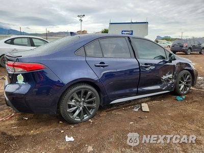 Trzecie zdjęcie samochodu z tyłu: 2025 TOYOTA COROLLA SE VIN:5YFS4MCE6SP240707 - miniatura