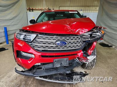Piąte zdjęcie samochodu w środku: 2022 FORD EXPLORER LIMITED VIN:1FMSK8FH8NGA83413 - miniatura