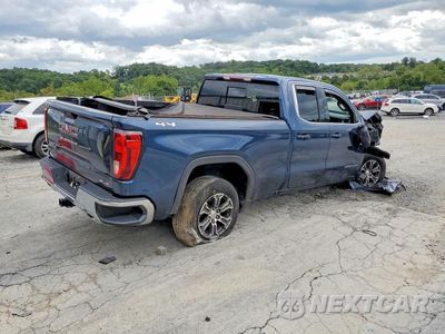 Trzecie zdjęcie samochodu z tyłu: 2020 GMC SIERRA K1500 SLE VIN:1GTR9BED8LZ239414 - miniatura