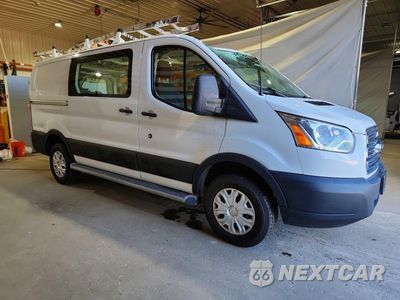 Czwarte zdjęcie samochodu z boku: 2018 FORD TRANSIT 250 DELIVERY VAN VIN:1FTYR1YM7JKB26447 - miniatura