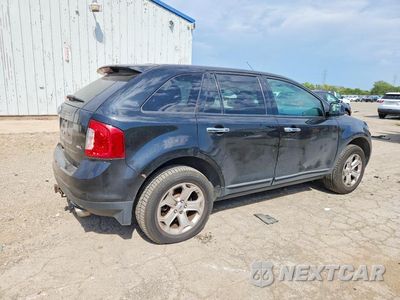 Trzecie zdjęcie samochodu z tyłu: 2011 FORD EDGE SEL VIN:2FMDK3JC0BBA00938 - miniatura