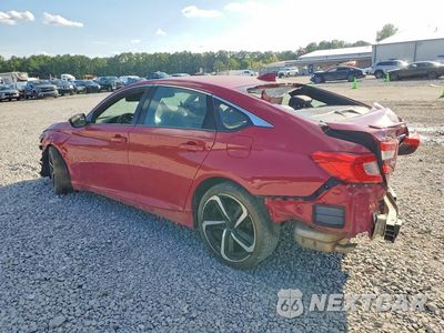 Drugie zdjęcie samochodu z przodu: 2020 HONDA ACCORD SPORT VIN:1HGCV1F31LA117916 - miniatura