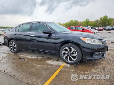 Czwarte zdjęcie samochodu z boku: 2016 HONDA ACCORD EXL VIN:1HGCR3F8XGA009635 - miniatura