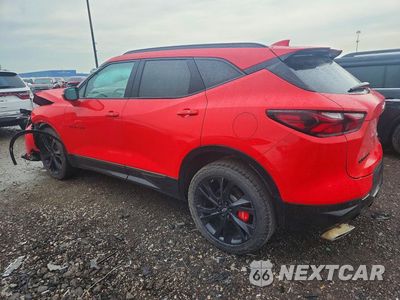 Drugie zdjęcie samochodu z przodu: 2021 CHEVROLET BLAZER RS VIN:3GNKBKRS4MS557521 - miniatura