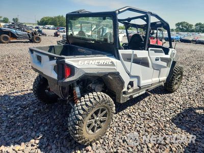 Czwarte zdjęcie samochodu z boku: 2022 POLARIS GENERAL XP UTILITY VEHICLE VIN:3NSGMJ99XNM447965 - miniatura