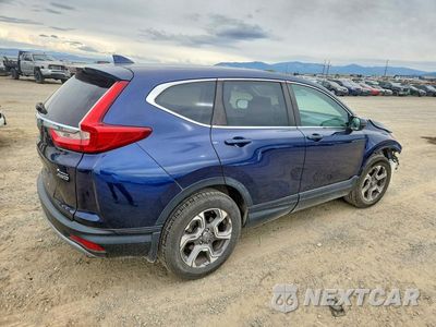 Trzecie zdjęcie samochodu z tyłu: 2019 HONDA CR-V EXL VIN:7FARW2H85KE041664 - miniatura