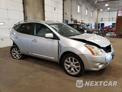 Czwarte zdjęcie samochodu z boku: 2011 NISSAN ROGUE S VIN:JN8AS5MV8BW662401 - miniatura