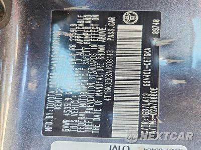 Zdjęcie 12 z 12 samochodu: 2010 TOYOTA CAMRY XLE V6 VIN:4T1BK3EK8AU608143 - miniatura