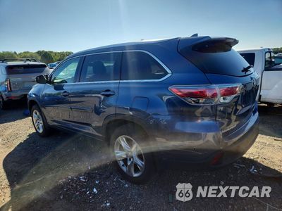 Drugie zdjęcie samochodu z przodu: 2015 TOYOTA HIGHLANDER LIMITED VIN:5TDDKRFH5FS145487 - miniatura