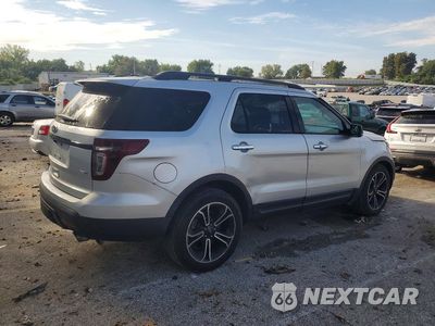 Trzecie zdjęcie samochodu z tyłu: 2014 FORD EXPLORER SPORT VIN:1FM5K8GTXEGC32842 - miniatura