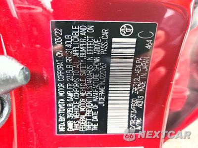 Zdjęcie 12 z 12 samochodu: 2022 TOYOTA COROLLA LE VIN:JTDEPMAE1NJ220767 - miniatura