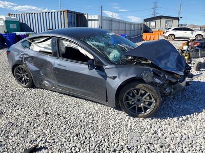 Czwarte zdjęcie samochodu z boku: 2021 TESLA MODEL 3 VIN:5YJ3E1EA4MF045441 - miniatura