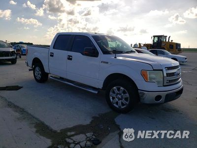 Czwarte zdjęcie samochodu z boku: 2014 FORD F150 SUPERCREW VIN:1FTFW1CF3EKE94574 - miniatura