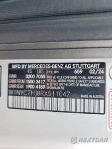 Zdjęcie 13 z 13 samochodu: 2024 MERCEDES-BENZ G 63 AMG VIN:W1NYC7HJ8RX511047 - miniatura