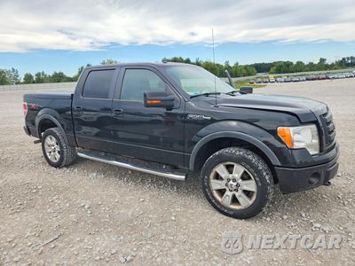 Czwarte zdjęcie samochodu z boku: 2010 FORD F150 SUPERCREW VIN:1FTFW1EV3AFC61687 - miniatura