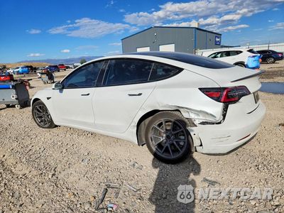 Drugie zdjęcie samochodu z przodu: 2022 TESLA MODEL 3 VIN:5YJ3E1EB1NF184095 - miniatura
