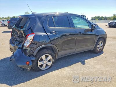 Trzecie zdjęcie samochodu z tyłu: 2017 CHEVROLET TRAX LS VIN:3GNCJNSB1HL134706 - miniatura