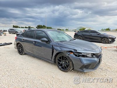 Czwarte zdjęcie samochodu z boku: 2023 HONDA CIVIC SPORT VIN:2HGFE2F52PH501425 - miniatura