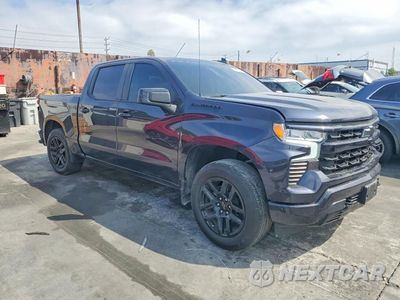 Czwarte zdjęcie samochodu z boku: 2024 CHEVROLET SILVERADO C1500 RST VIN:3GCPADEK4RG285517 - miniatura