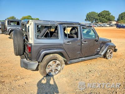 Trzecie zdjęcie samochodu z tyłu: 2017 JEEP WRANGLER UNLIMITED SAHARA VIN:1C4BJWEG3HL511422 - miniatura