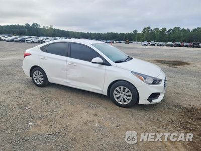 Czwarte zdjęcie samochodu z boku: 2021 HYUNDAI ACCENT SE VIN:3KPC24A67ME143347 - miniatura