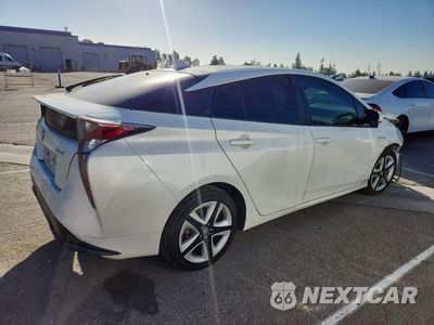 Trzecie zdjęcie samochodu z tyłu: 2017 TOYOTA PRIUS FOUR TOURING VIN:JTDKARFU1H3033202 - miniatura