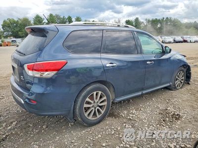 Trzecie zdjęcie samochodu z tyłu: 2015 NISSAN PATHFINDER SV VIN:5N1AR2MM0FC668547 - miniatura