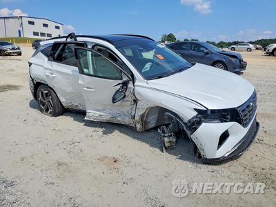 Czwarte zdjęcie samochodu z boku: 2022 HYUNDAI TUCSON LIMITED VIN:5NMJE3AE9NH151668 - miniatura
