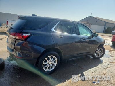 Trzecie zdjęcie samochodu z tyłu: 2022 CHEVROLET EQUINOX LT VIN:2GNAXTEVXN6116849 - miniatura