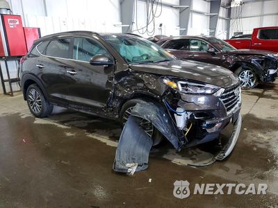 Czwarte zdjęcie samochodu z boku: 2019 HYUNDAI TUCSON ULTIMATE VIN:KM8J3CAL3KU915437 - miniatura