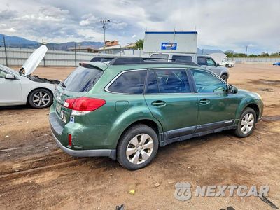 Trzecie zdjęcie samochodu z tyłu: 2011 SUBARU OUTBACK 3.6R LIMITED VIN:4S4BRDKC2B2350374 - miniatura