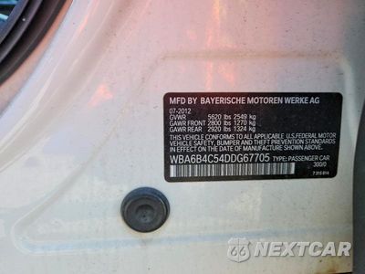 Zdjęcie 12 z 12 samochodu: 2013 BMW 650 XI VIN:WBA6B4C54DDG67705 - miniatura