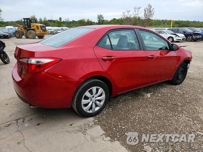 Trzecie zdjęcie samochodu z tyłu: 2015 TOYOTA COROLLA LE VIN:2T1BURHE7FC252912 - miniatura
