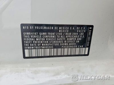 Zdjęcie 12 z 12 samochodu: 2026 VOLKSWAGEN JETTA SPORT VIN:3VWBW7BU3TM005305 - miniatura
