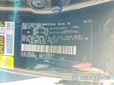 Zdjęcie 12 z 12 samochodu: 2015 TOYOTA SIENNA SPORT VIN:5TDXK3DC4FS657999 - miniatura