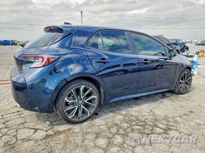 Trzecie zdjęcie samochodu z tyłu: 2019 TOYOTA COROLLA HATCHBACK XSE VIN:JTNK4RBEXK3043588 - miniatura
