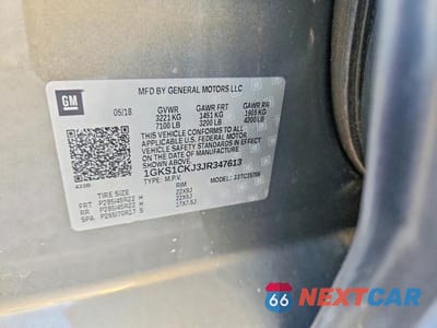 Zdjęcie 13 z 13 samochodu: 2018 GMC YUKON DENALI VIN:1GKS1CKJ3JR347613 - miniatura