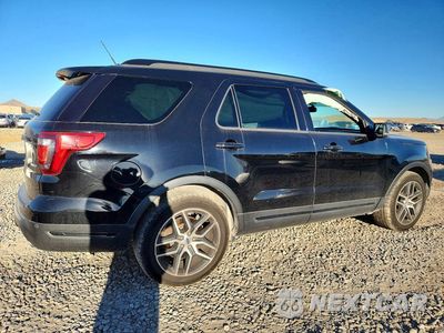 Trzecie zdjęcie samochodu z tyłu: 2018 FORD EXPLORER SPORT VIN:1FM5K8GT3JGB80285 - miniatura