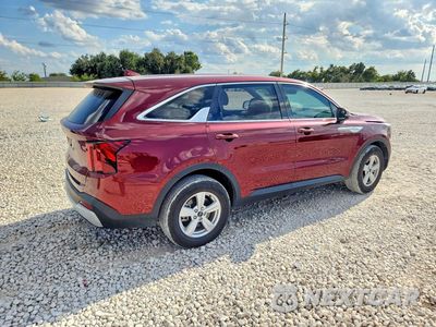 Trzecie zdjęcie samochodu z tyłu: 2025 KIA SORENTO LX VIN:5XYRG4JC3SG383660 - miniatura