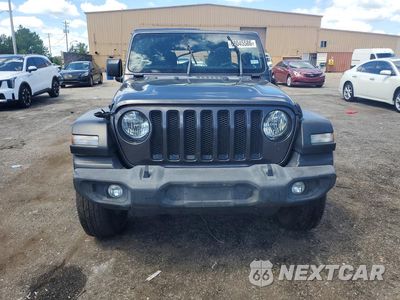 Piąte zdjęcie samochodu w środku: 2021 JEEP WRANGLER UNLIMITED SPORT VIN:1C4HJXDG8MW650259 - miniatura