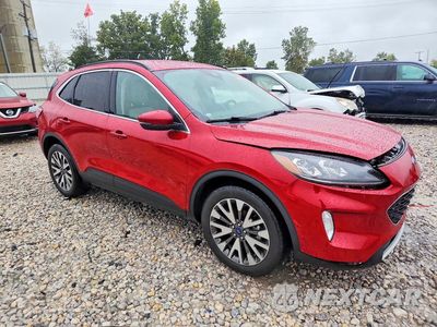 Czwarte zdjęcie samochodu z boku: 2020 FORD ESCAPE TITANIUM VIN:1FMCU9J91LUA30328 - miniatura
