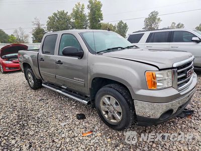 Czwarte zdjęcie samochodu z boku: 2012 GMC SIERRA K1500 SLE VIN:3GTP2VE72CG184675 - miniatura