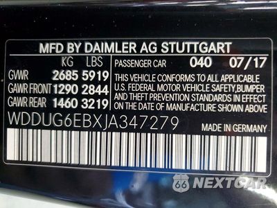 Zdjęcie 12 z 12 samochodu: 2018 MERCEDES-BENZ S 450 4MATIC VIN:WDDUG6EBXJA347279 - miniatura
