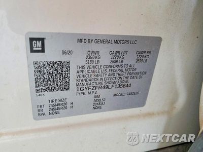 Zdjęcie 13 z 13 samochodu: 2020 CADILLAC XT4 SPORT VIN:1GYFZFR49LF135644 - miniatura