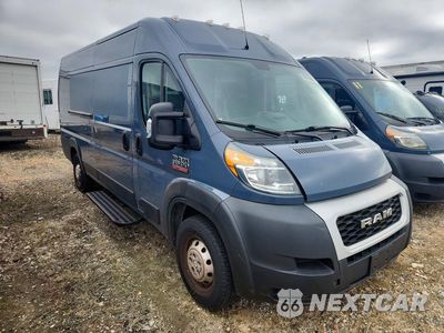 Czwarte zdjęcie samochodu z boku: 2020 RAM PROMASTER 3500 DELIVERY VAN VIN:3C6URVJG0LE140598 - miniatura