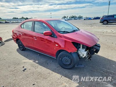 Czwarte zdjęcie samochodu z boku: 2020 MITSUBISHI MIRAGE G4 ES VIN:ML32F3FJ8LHF07474 - miniatura