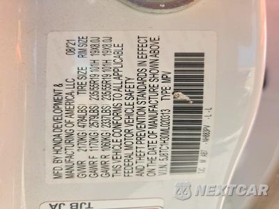 Zdjęcie 14 z 14 samochodu: 2021 ACURA RDX VIN:5J8TC1H30ML020313 - miniatura