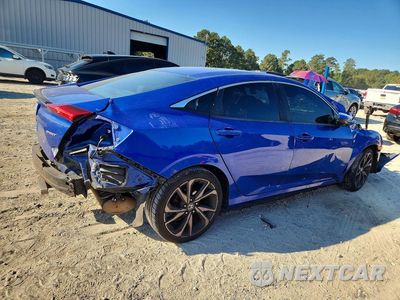 Trzecie zdjęcie samochodu z tyłu: 2020 HONDA CIVIC SPORT VIN:19XFC2F85LE211538 - miniatura