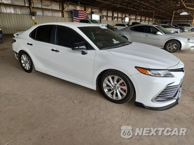 Czwarte zdjęcie samochodu z boku: 2022 TOYOTA CAMRY LE VIN:4T1C11AK4NU695451 - miniatura