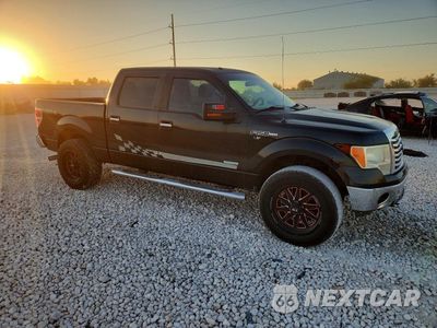 Czwarte zdjęcie samochodu z boku: 2012 FORD F150 SUPERCREW VIN:1FTFW1ET3CFA12758 - miniatura